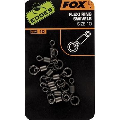 Fox Edges Flexi Ring Swivels sz10